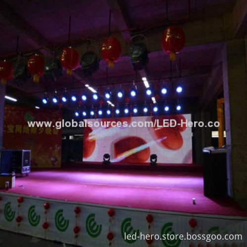 LED image background stage design